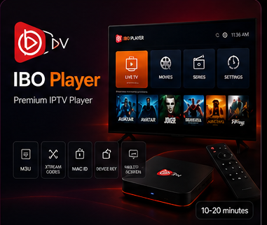 IBO Player IPTV setup guide